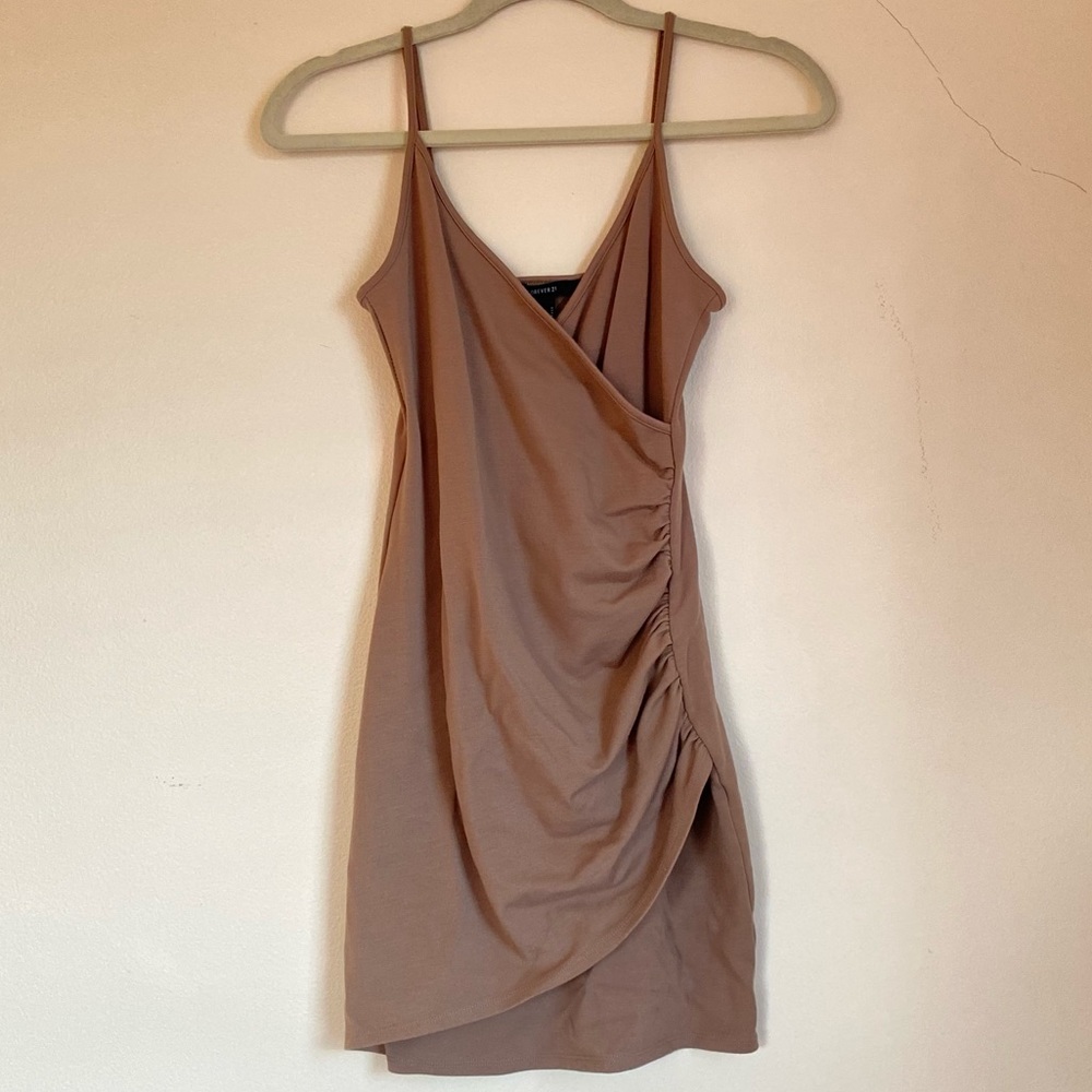 Forever 21 Ruched Bodycon Dress